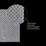 Hair Perm Paper Barber Shop Ultra-Thin Hair Perm Paper Mesh Breathable Perming Paper Hairdressing Tool Salon Styles Professional Perm for Color Treated, Thin or Delicated Hair(Hair Perm Paper)