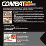 Combat Max Roach Killing Gel for Indoor and Outdoor Use, 1 Syringe, 2.1 Ounces