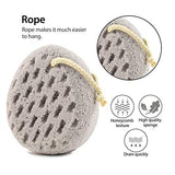 BAIMEI Bath Sponge, Sponge Loofah Body Scrubber, Shower Pouf Cleaning Loofahs