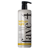 fave4 hair Let's Go Light Conditioner for Lightweight Shine, Replenish Split Ends & Frizz, 25.36 fl oz