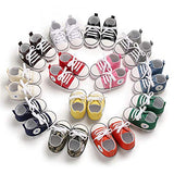 Save Beautiful Baby Girls Boys Canvas Sneakers Soft Sole High-Top Ankle Infant