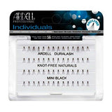 (3 Pack) ARDELL Duralash Knot-Free Naturals Individual Black Lashes - Mini