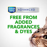 Fresh Step Advanced Simply Unscented Clumping Cat Litter, Recommended by Vets