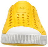 Native Shoes, Jefferson, Kids Shoe, Crayon Yellow/Shell White, 4 M US Big Kid