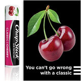 ChapStick Classic Cherry Lip Balm Tubes for Lip Care - 0.15 Oz (Pack of 12)