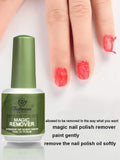 Tubran Nail Polish Remover - Remove Gel Nail Polish Within 2-3 Minutes - Quick & Easy Polish Remover - No Need for Foil, Soaking Or Wrapping, 0.51 Fl Oz