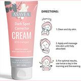 AsaVea Dark Spot Cream- Upgraded Formula with Kojic Acid and Collagen