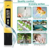 Digital PH Meter, PH Meter 0.01 High-Precision Pocket Water Quality Tester, PH Range 0-14