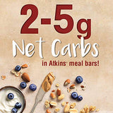 Atkins Blueberry Greek Yogurt Protein Meal Bar. Rich in Fiber. Keto-Friendly. (5 Bars)