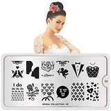 MoYou-London Nail Art Image Stamping Plate Bridal Collection 05 US Stock Shipping within 24h