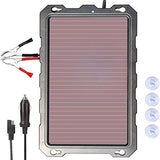 POWOXI 3.3W-Solar-Battery-Trickle-Charger-Maintainer -12V Portable Waterproof Solar