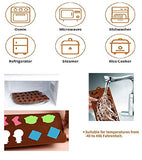 Heart Shaped Chocolate Mold Diamond Heart Mousse Cake Mold Trays Silicone