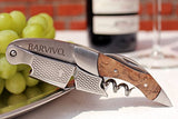 Professional Waiters Corkscrew by Barvivo - This Bottle Opener for Beer and Wine Bottles