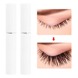 10Pcs Fashionable Empty Mascara Tube Wand Eyelash Cream Container Bottle 10ml(White)