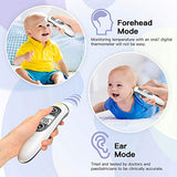 Infrared Thermometer for Adults,Forehead and Ear Thermometer for Fever, Babies