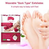 3 Pairs Foot Peel Mask, Exfoliating Callus Peel Booties,Peeling Off Calluses & Dead Skin