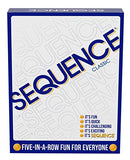 SEQUENCE- Original SEQUENCE Game with Folding Board, Cards and Chips by Jax