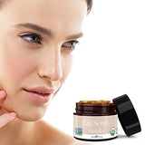 Organic Lip Scrub - Vanilla Sugar Scrub, Lip Scrubs Exfoliator & Moisturizer, Lip Care