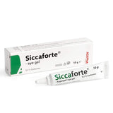 Siccaforte Eye Gel for Dry Eyes | Intensive Dry Eye Gel with Carbomer | Smooth, Moisturizing and Healing for Fresh Eyes | Soothes Irritated and Sore Eyes | Suitable for Day Time Use | Long Term Relief