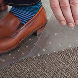 OFM ESS Collection Chair Mat with Lip for Carpet, 36" x 48", Clear