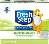 Fresh Step Advanced Simply Unscented Clumping Cat Litter, Recommended by Vets