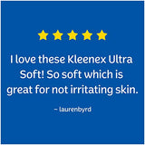 Kleenex Ultra Soft Facial Tissues, 8 Rectangular Tissue Boxes, 120 Tissues per Box