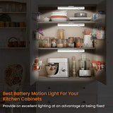 Under Cabinet Lighting,Wireless Led Closet Light Battery Powered Motion Sensor