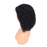 Yaster Hair 100% natural human hair in Brazil black curly wig BOB wig 150% density suitable for black women thick hair adjustable mesh cap size