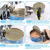 Can Opener, Kitchen Durable Stainless Steel Heavy Duty Can Opener Manual Smooth