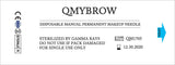 Round Shading 18 Pin 50Pcs Diposable Nanoshading Needles for Manual Pernmanent Make-up - QMYBROW