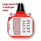 Saucemoto Dip Clip | An in-car sauce holder for ketchup and dipping sauces