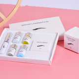 Brow Lamination Kit, Professional Brow Lift Kit, DIY Eyebrow Lamination Kit for Fuller Feathered Eyebrows, Eyebrow Salon at Home, Easy to Use, Long Lasting, Y Brush and Film Included