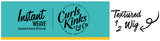 Sensationnel Curls Kinks & CO All Curl Types From 3B-4C Instant Weave 1/2 Half Wig - IW BOSS LADY (F1B/30 [Off Black & Light Auburn])