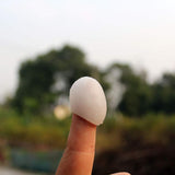 Lurrose 100pcs Natural Organic Silk Cocoon Ball for Facial Cleaning Whitening Exfoliator