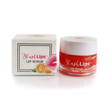 BlushLips Lip Care Exfoliating Scrub and Lip Moisturizer for Chapped Lips Treatment, Lip Repair for Soft Lips Made for Dry Lips (Cruelty-free, Paraben-free, Vegan) (Vita Orange)