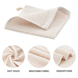 100% Cotton Kitchen Dish Cloths, 8-Pack Waffle Weave Ultra Soft Absorbent Dish Towel