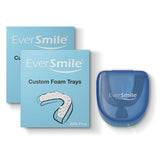 EverSmile Custom Foam Trays - Use With WhiteFoam & OrthoFoam. Cleans & Whitens Orthodontic Appliances & Teeth (2 Pack)