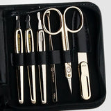 World No. 1, Three Seven 777 Travel Manicure Pedicure Grooming Kit Set - Nail Clipper. Made in Korea. Since 1975. (TS-810BG)