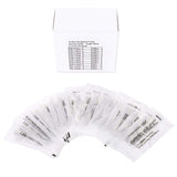 Ear Nose Piercing Needles,New Star Tattoo 100pcs Piercing Needles Mixed Sizes Including 12g,14g,16g,18g&20g for Body Piercing Needles Supplies Tool Piercing Kit Body Piercing Tool (100PCS)
