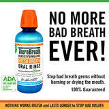 TheraBreath Gluten-Free Fresh Breath Oral Rinse, Icy Mint, 16 Ounce Bottle (Pack of 2)