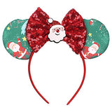 YanJie Sequin Mouse Ears - Glitter Hair Accessories Party Favor Decoration Cosplay