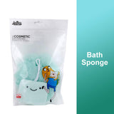 MINISO Adventure Time Bath Sponge Shower Loofa Balls Pouf Mesh Brush Loofahs Balls Exfoliating for Body Wash Bathroom Women Men - BMO