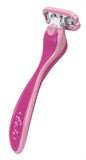Schick Intuition F.a.b. Razor for Women with 1 Handle and 3 Razor Blade Refills
