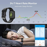 LETSCOM Smart Watch, GPS Running Watch Fitness Trackers with Heart Rate Monitor