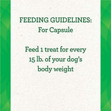 GREENIES PILL POCKETS for Dogs Capsule Size Natural Soft Dog Treats with Real Peanut