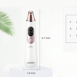 Blackhead Remover Pore Vacuum, Xpreen Pore Cleaner Facial Comedone Removal Extractor Kit and Skin Care Tool for Electric Pore Suction Face Cleanser, Beauty Device with LED Screen for Women Men Nose