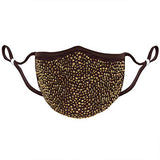 SAILA Halloween Kunoichi Masquerade Mask - Fashion Reusable Rhinestone