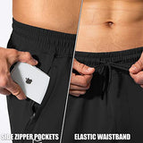 G Gradual Men's Sweatpants with Zipper Pockets Athletic Pants Traning Track Pants