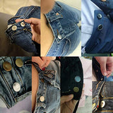 1 Set Perfect Fit Instant Button,1 inch Buttons, Adjustable Jean Button