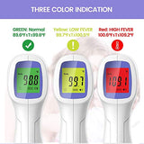 Touchless Thermometer for Adults, Forehead Thermometer for Fever, Body Thermometer and Surface Thermometer 2 in 1 Dual Mode Thermometer